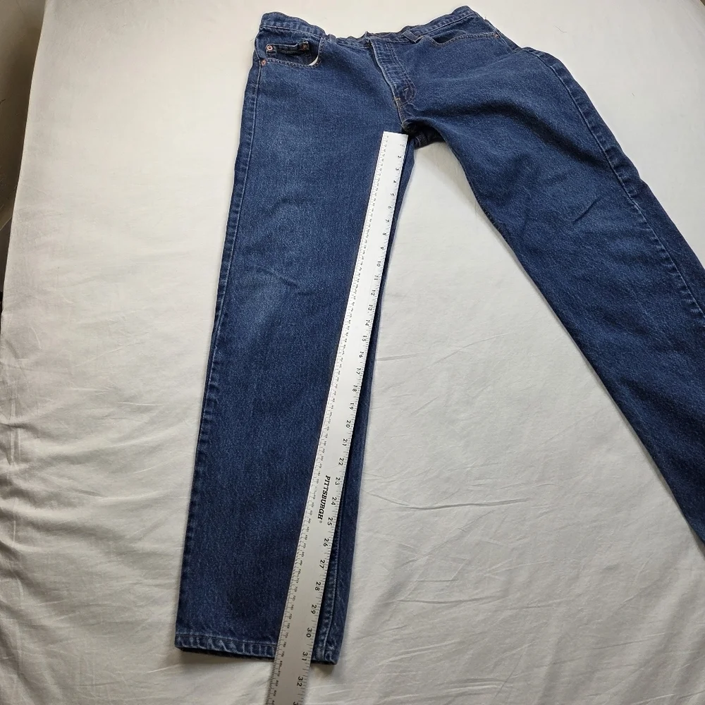 VTG‎ 1990 Levi’s 505-0217 Made in USA Jeans W36 L32 Blue Denim Regular Fit